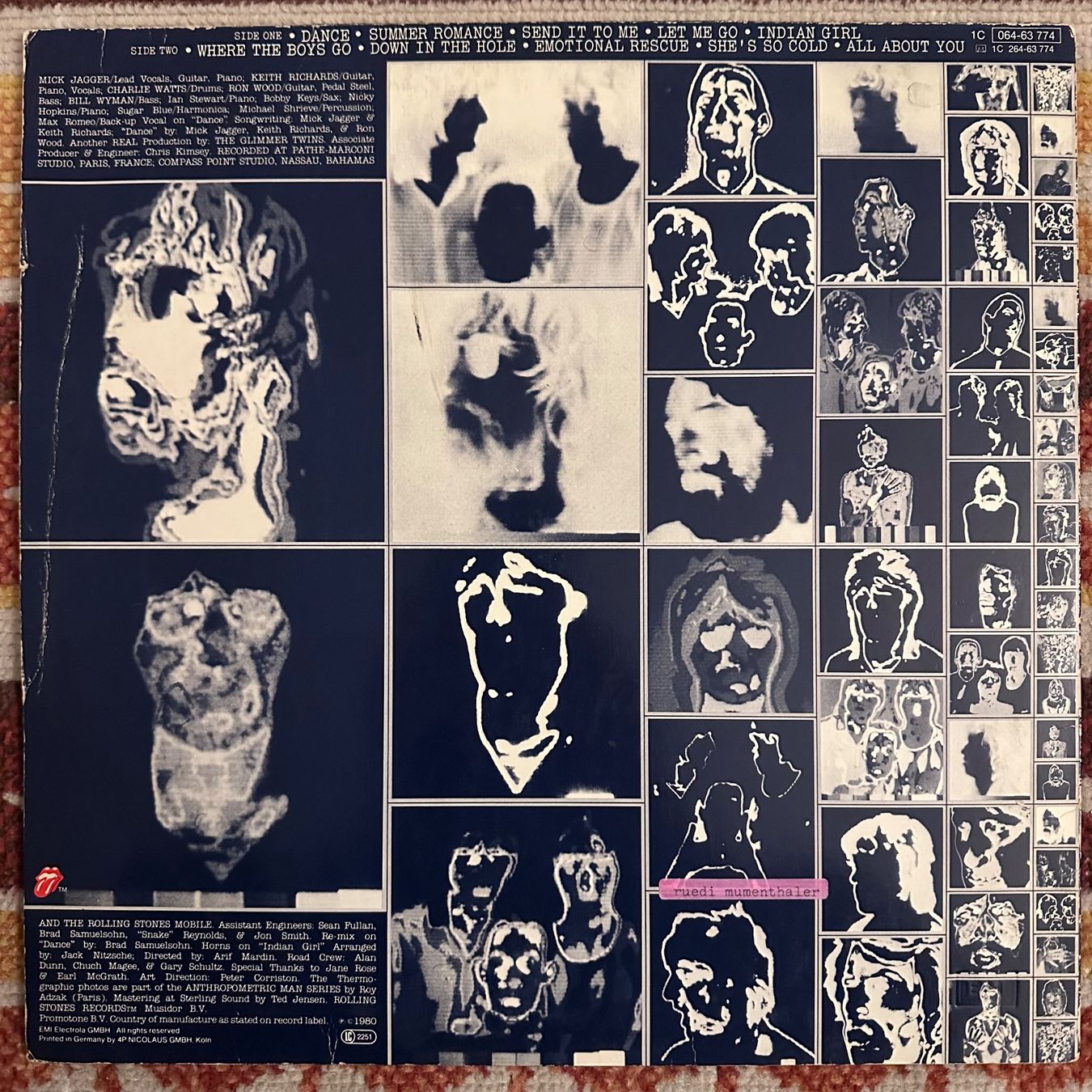 Dischi in vinile: LP - The Rolling Stones - Emotional Rescue – Usato da Breganzona venduto da Onairda75 1