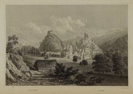 SION, SITTEN, STAHLSTICH 1836/1838