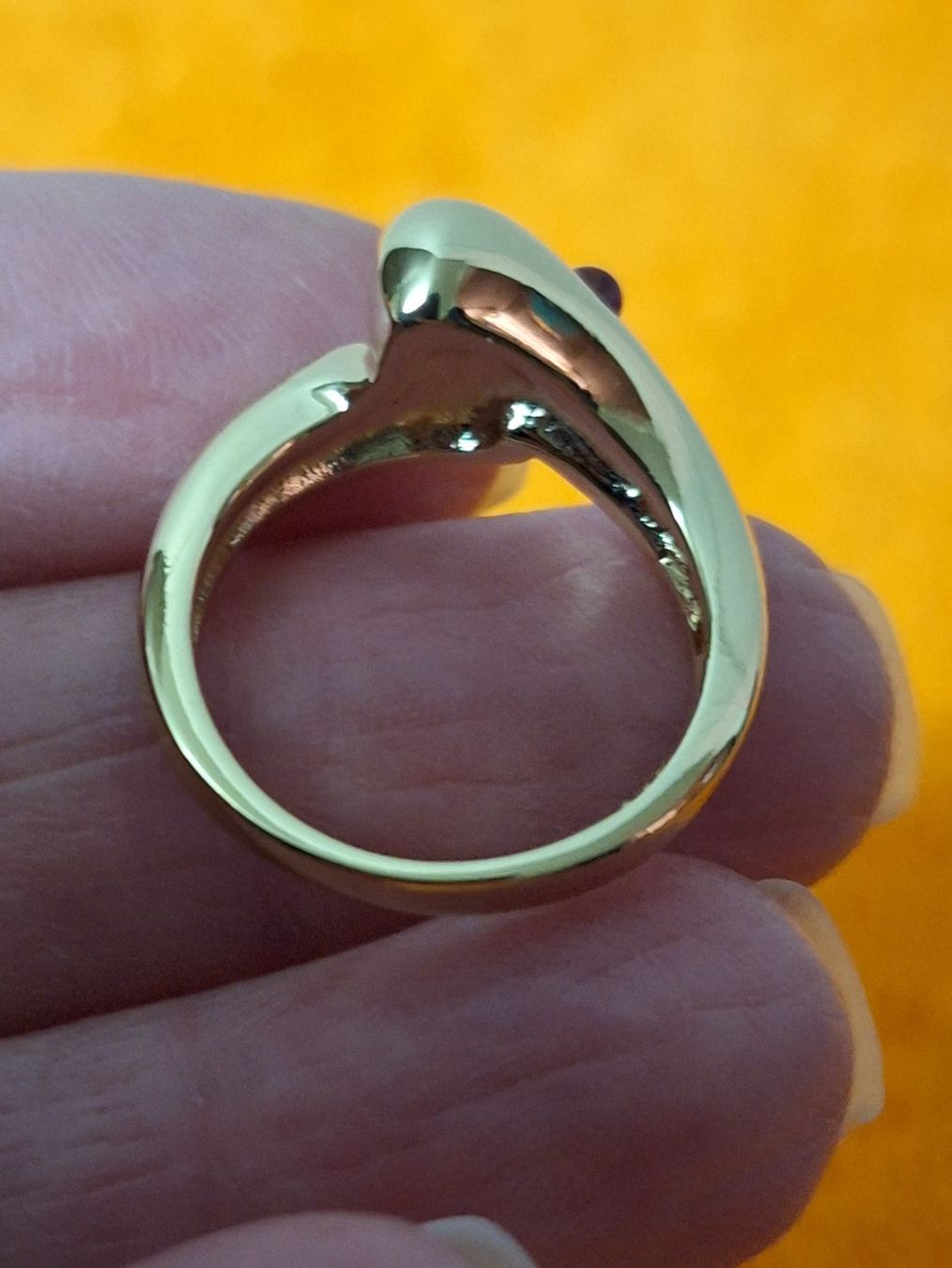 Anelli: LR Modeschmuck Vintage ca. 1990 / goldfarben Gr. 54 – Usato da Muri AG venduto da Edlerweiss 7