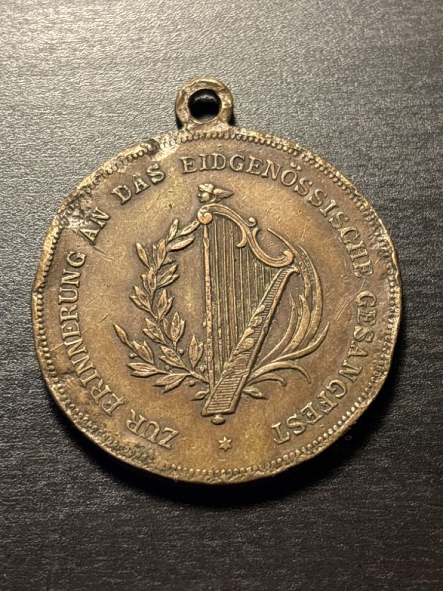 Medaglie: Médaille St.Gallen 1886 – Usato da Bussigny venduto da Numk 1