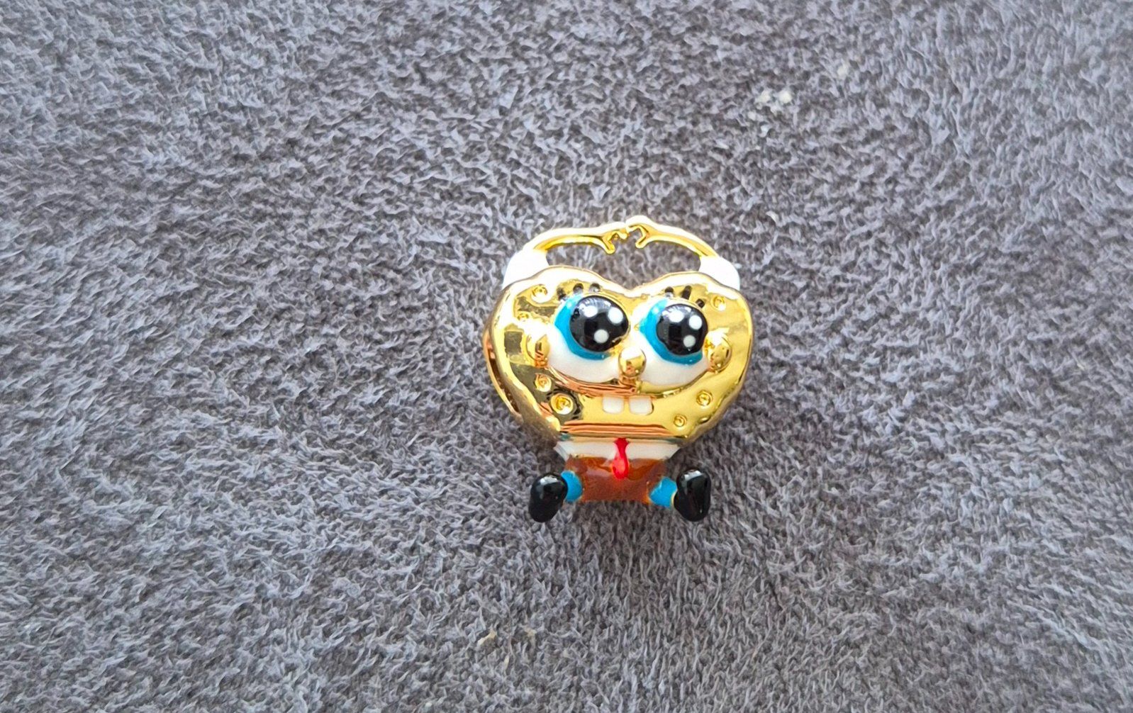 Ciondoli: Silber Charm Spongebob +Garantie – Nuovo (secondo la descrizione) da Rotkreuz venduto da Carbone_Bijou-Shop