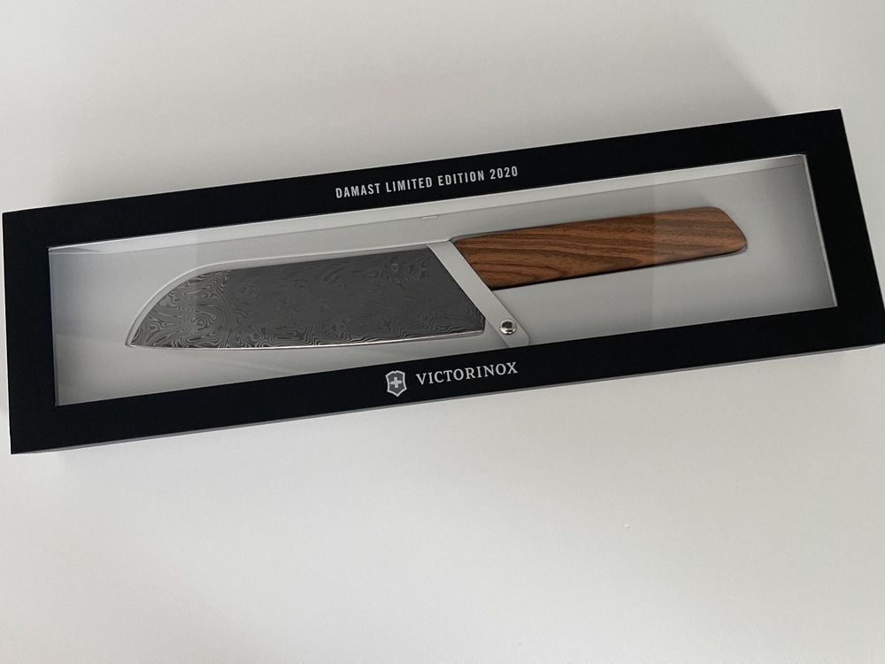 Victorinox swiss modern santoku online damast limited edition 2021