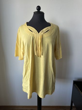 Damen T-Shirt Gelb Grösse 44 guter Zustand