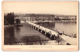 Fotografie Genève, le Pont du Mont Blan