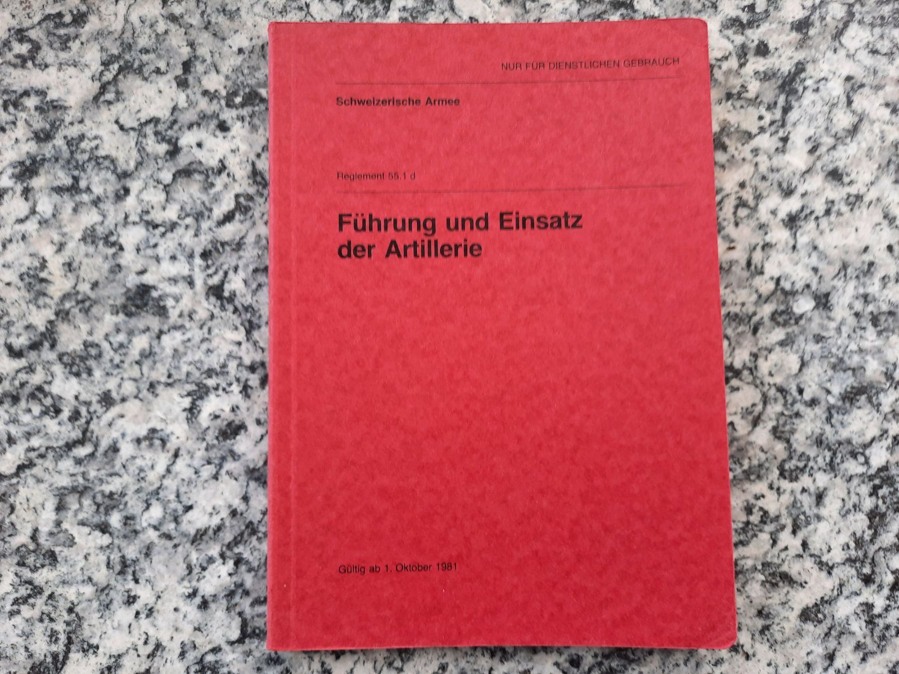Libri: Führung und Einsatz der Artillerie – Usato da Ruswil venduto da Sammlergeist