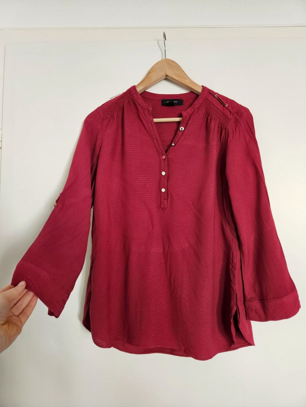 Camicette: Tolle, dunkelrote Bluse Gr.36 – Usato da Schaffhausen venduto da sabrina915