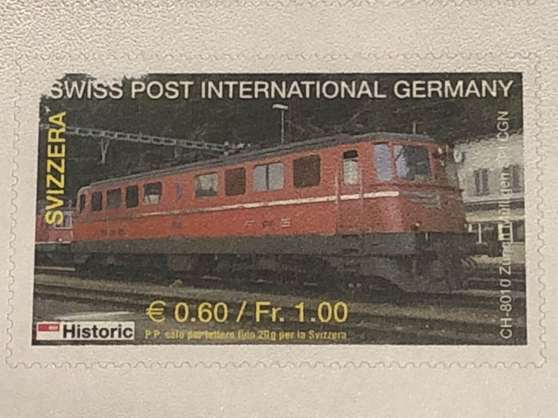 Alle Briefmarken: Verbotene Marken SWISS POST INTERNATIONAL Einzelmarken – Neu (gemäss Beschreibung) aus Lufingen von Rac0 2