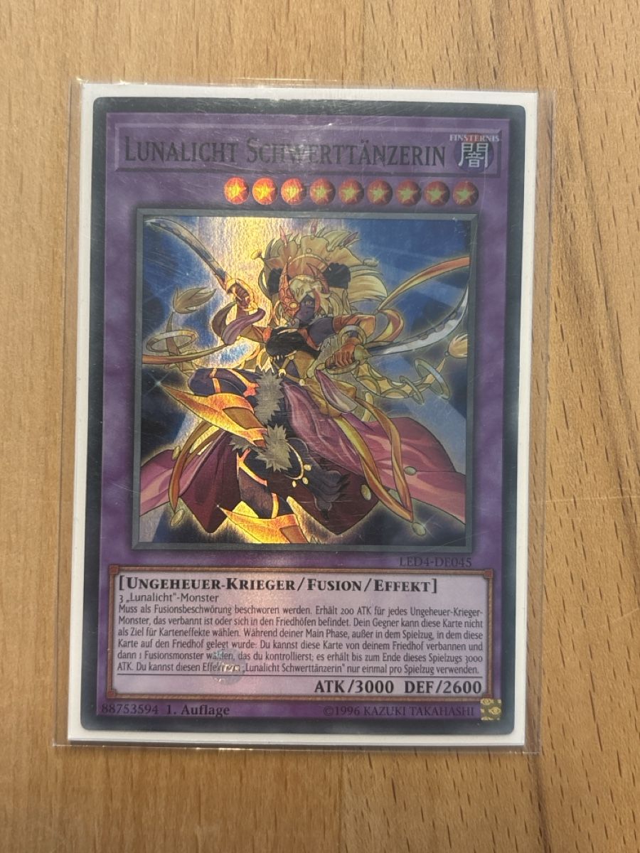 Yugioh Carte collezionabili: Yugioh Karte LED4-DE045 1.ST – Usato da Speicherschwendi venduto da YugisKartenKammer