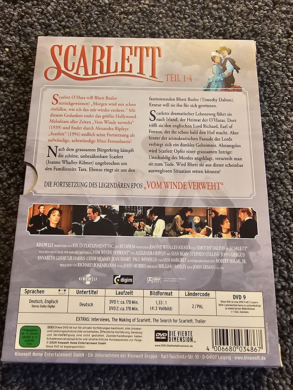 Tutti i DVDs: Scarlett DVD Box Teil 1-4  – Usato da Ruswil venduto da jan_bxl5 1