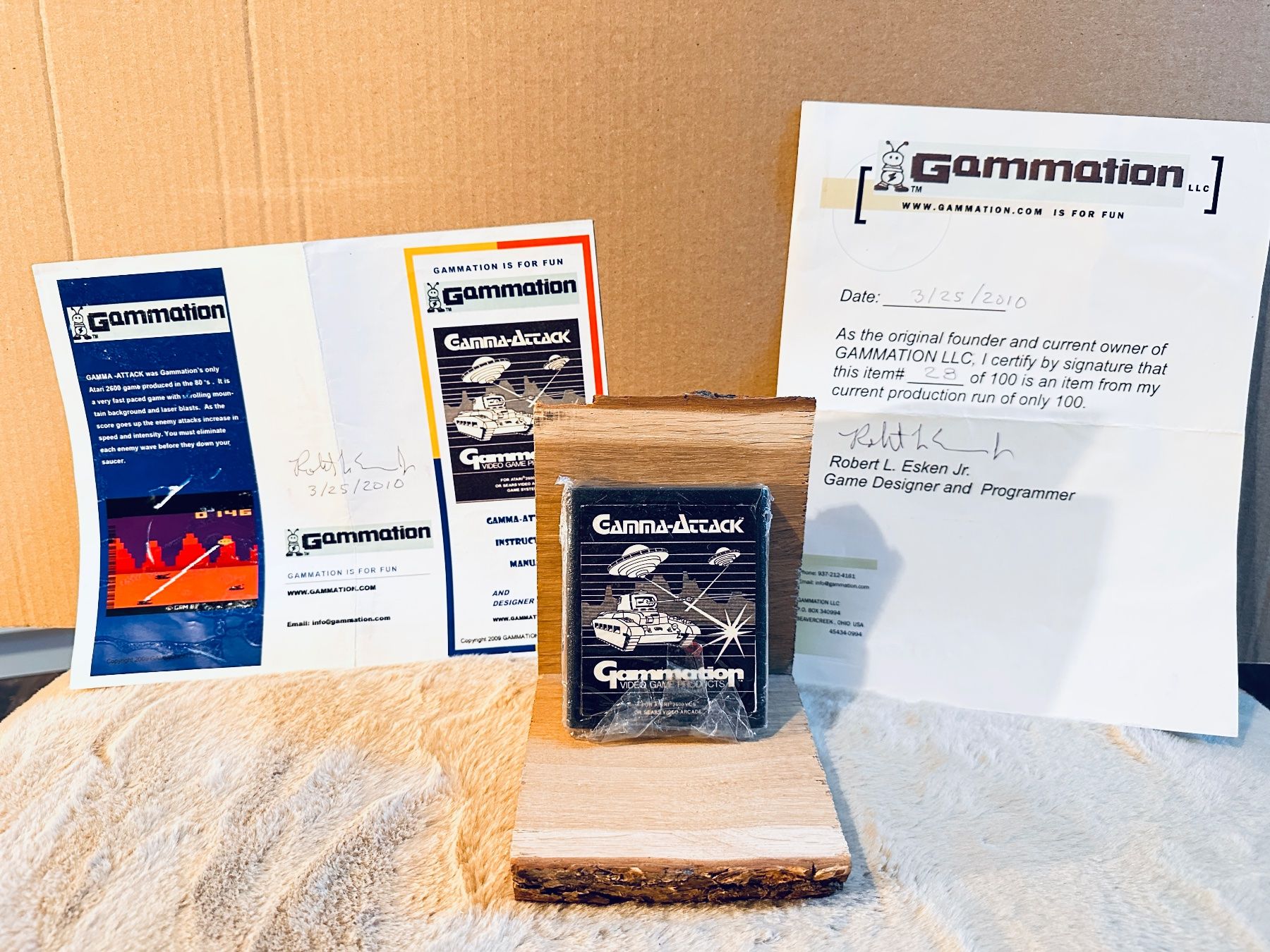 Atari Giochi: Retro Gaming Hit: Gamma Attack Atari  Rarität! – Nuovo (secondo la descrizione) da Hägendorf venduto da tyl_kzs2