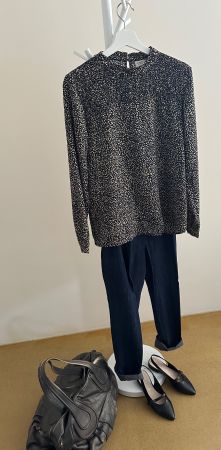 Jacqueline de Yong Bluse Gr. 40 – florales Muster - neuwerti