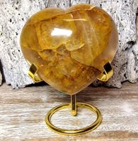 Wunderschönes Golden Healer Herz 510g