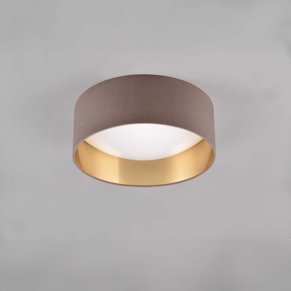 Lampadari & plafoniere: Deckenleuchte, Stoff, Taupe, 30 cm Ø – Nuovo (secondo la descrizione) da Kreuzlingen venduto da Smart-Light 2