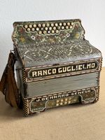 Vintage Akkordeon Ranco Guglielmo Vercelli Italien um 1935
