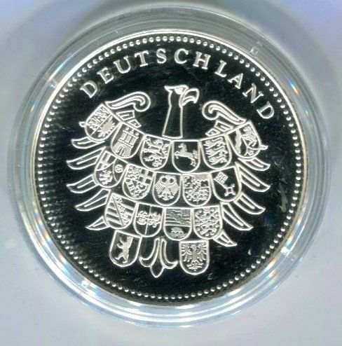 Medaillen: Silbermedaille "Richard Wagner". 999/1000 PP. – Neu und originalverpackt aus Basel von Butsch5 1