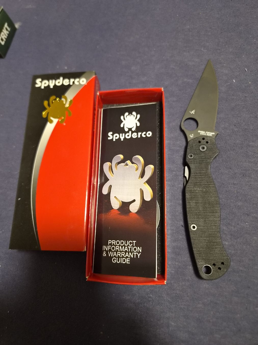 Zubehör: Klappmesser Spyderco Paramilitary 2 mit Ovp – Neu (gemäss Beschreibung) aus Winterthur von FairTrade1989