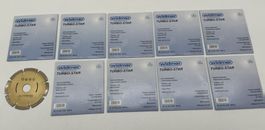 10x Diamant-Trennscheibe 115mm ø