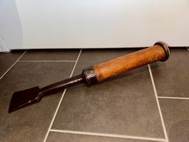 Antiker grosser Stechbeitel Hobel Werkzeug 60cm & schwer!