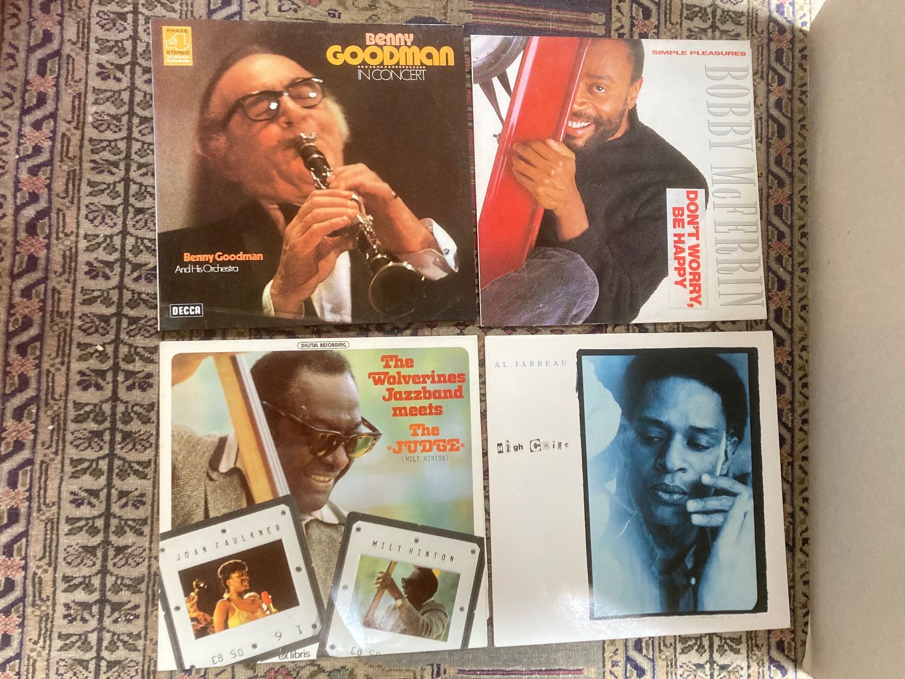 Dischi in vinile: Al Jarreau, Benny Goodman 5 Lp's = 1 Preis – Usato da zürich venduto da papalapa