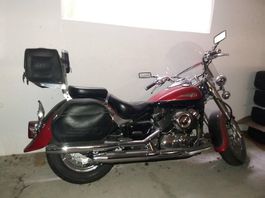 Yamaha XVS 650 Drag Star  Zubehör, gepflegt