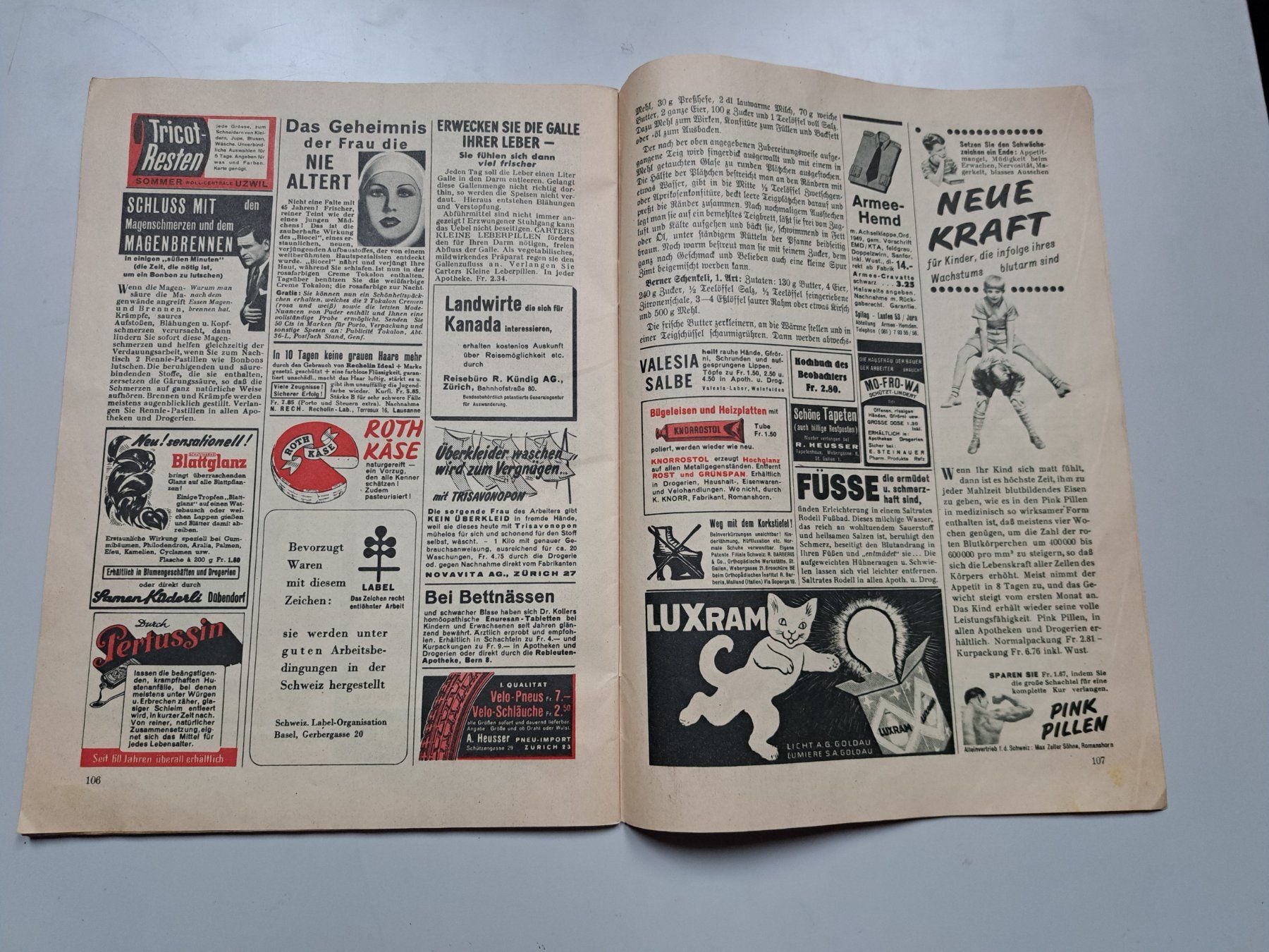 Riviste & Magazine: Der schweizerische Beobachter von 1950 – Usato da Kirchberg BE venduto da Bataja 3