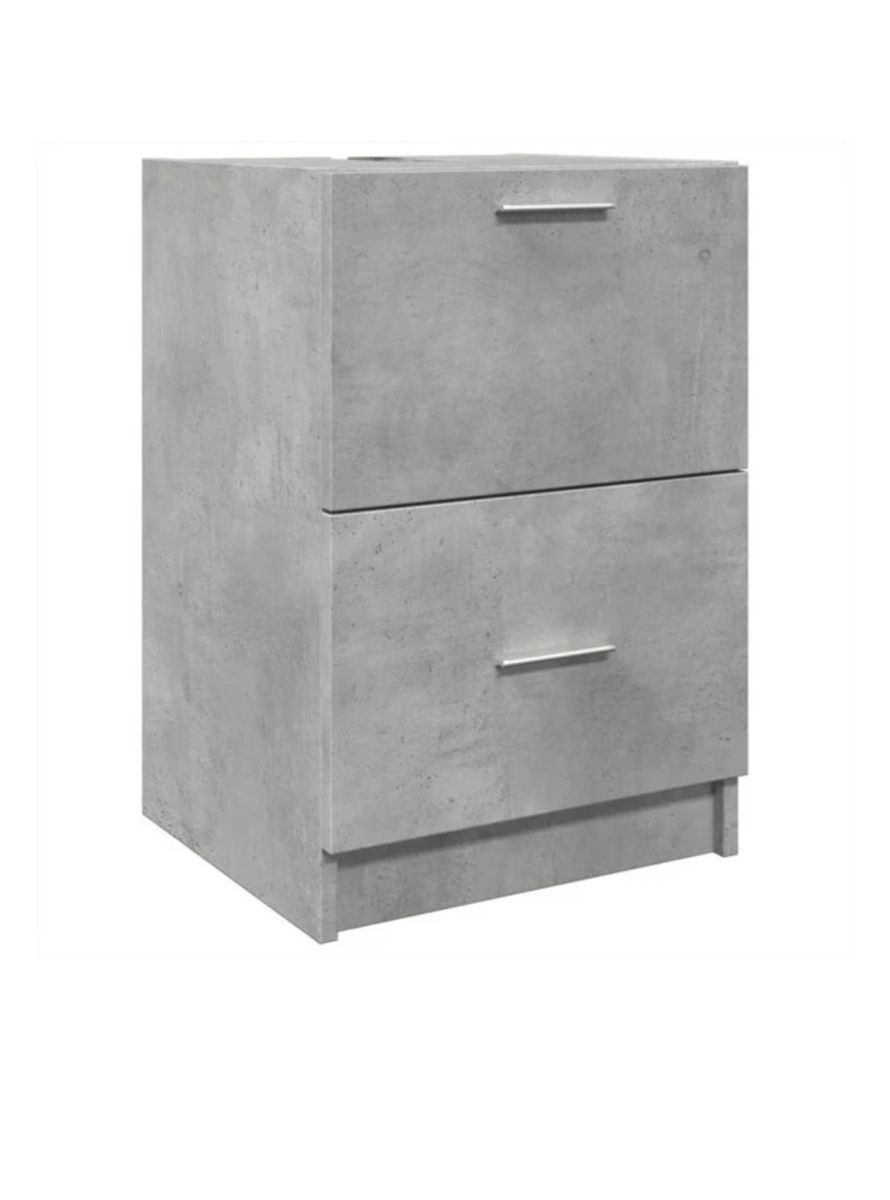 Mobili per bagno: Modernes Regal unter dem Lavabo mit ein 2 Stauräumen – Nuovo e nell'imballaggio originale da Kandersteg venduto da selenat 1