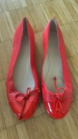 Navyboot Ballerinas Rot Leder Gr. 37 - Wie neu