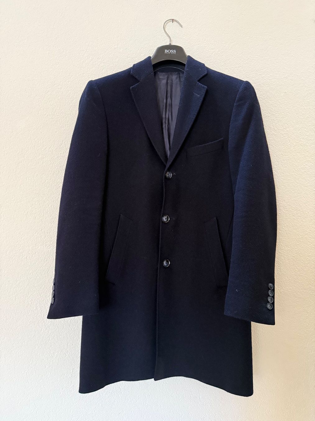 Mäntel: Navy Businessmantel Grösse 46 – Gebraucht aus Bern von SartorialStreet