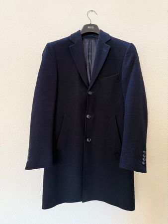 Navy Businessmantel Grösse 46