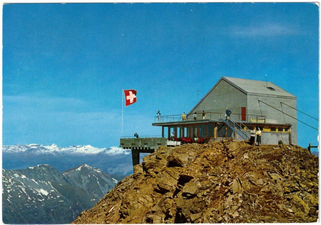 Cartoline postali: Lenzerheide - Luftseilbahn Rothorn 2te Sektion – Usato da Binningen venduto da Mountainrider