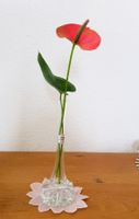 Elegante Kristallglasvase, mundgeblasen