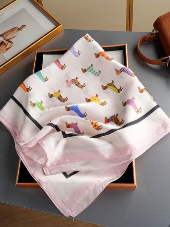 Elegante Foulard Dogs