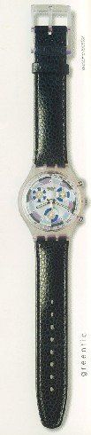 Swatch Uhren: SWATCH Chronograph SCV 100 Greentic von 1993 – Neu und originalverpackt aus Heerbrugg von bue_64 1