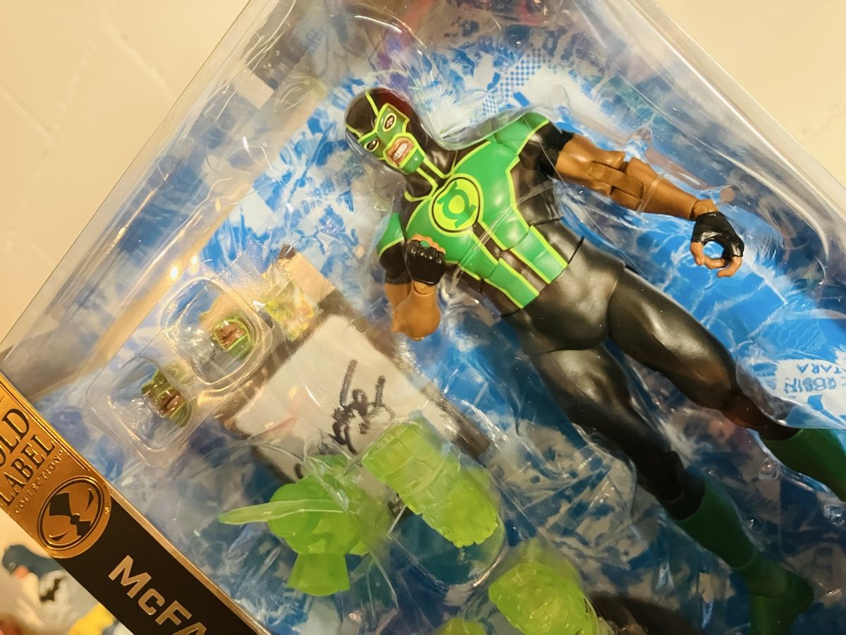 Statuette: McFarlane,DC Multiverse Green Lantern SIGNED by Geoff Johns – Nuovo e nell'imballaggio originale da Gossau ZH venduto da whysoserious 2