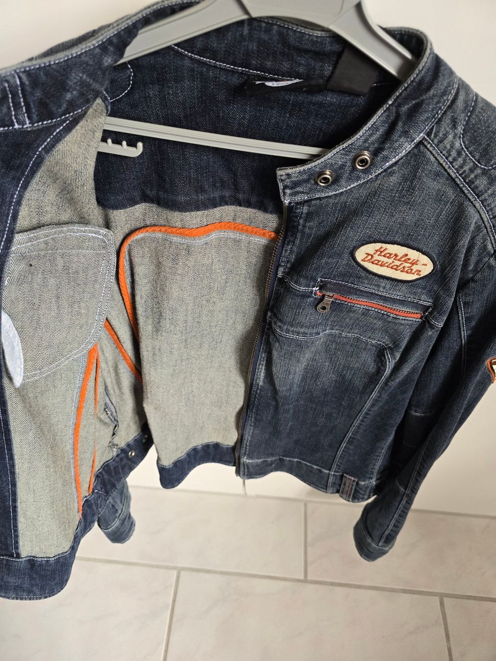 Giacche: Harley-Damen-Jeansjacke – Usato da Rottenschwil venduto da Saphirin 3