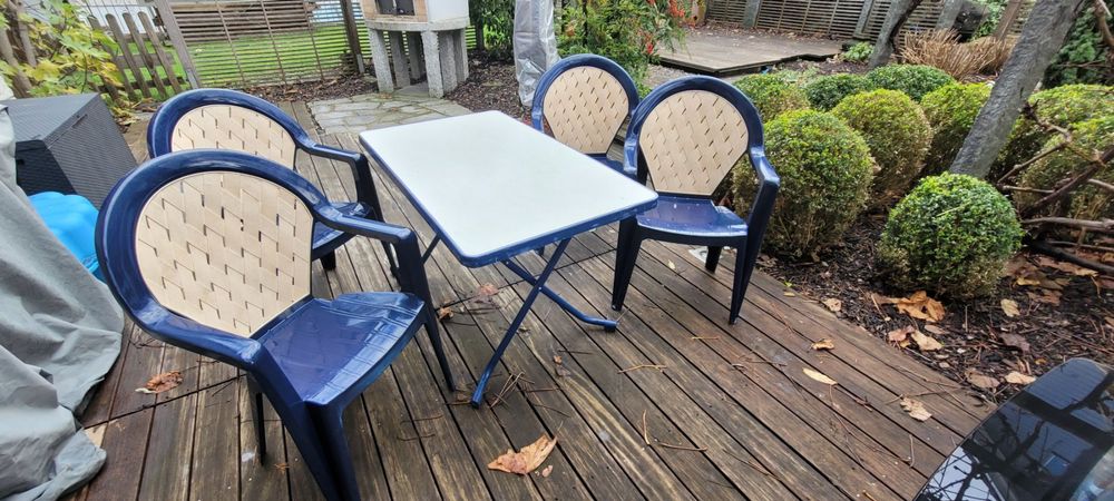 Gartentisch und 4 Stühle günstig aufgrund Umzug Kaufen auf Ricardo