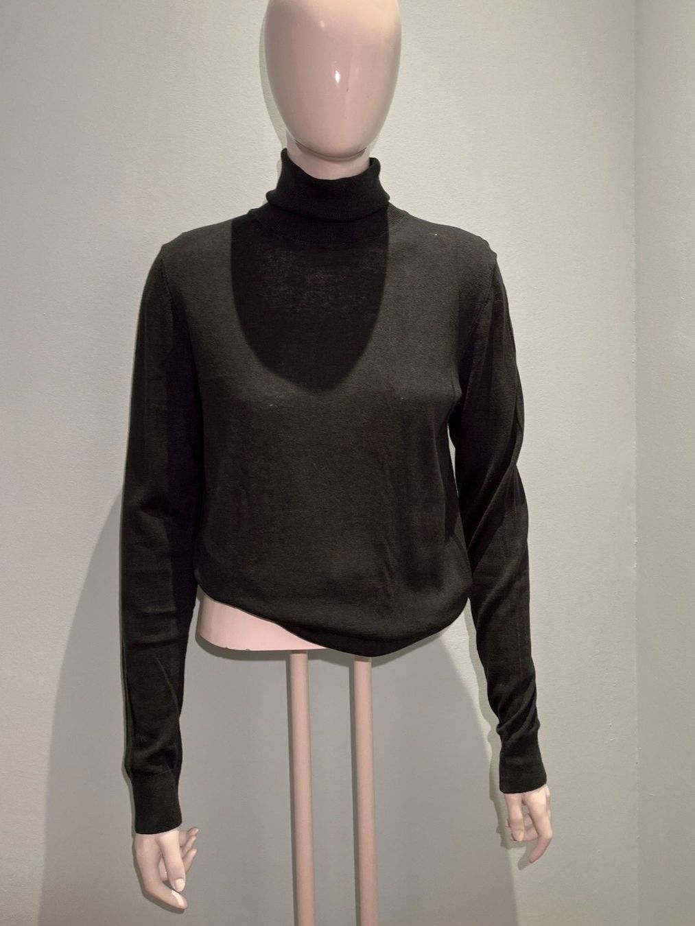Massimo Dutti Maglioni & Felpe: Damen Rollkragenpullover dunkelgrün gebraucht – Usato da Basel venduto da Corinna58 3