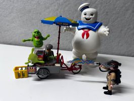 playmobil Ghostbusters et vendeur street food