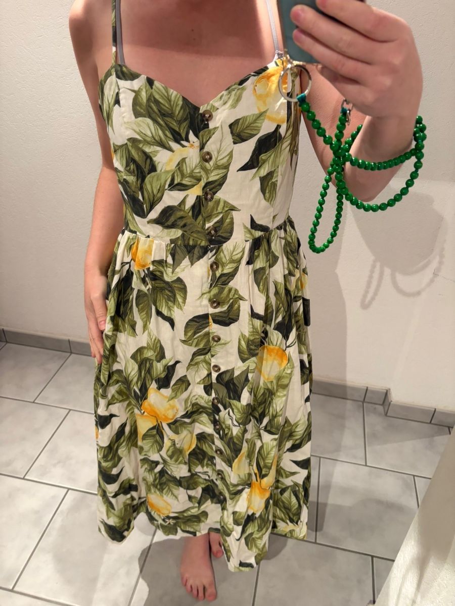 H&M Vestiti: H&M Kleid Leinen-Blend Grösse 40 – Nuovo (secondo la descrizione) da Bonstetten venduto da Moma10 4