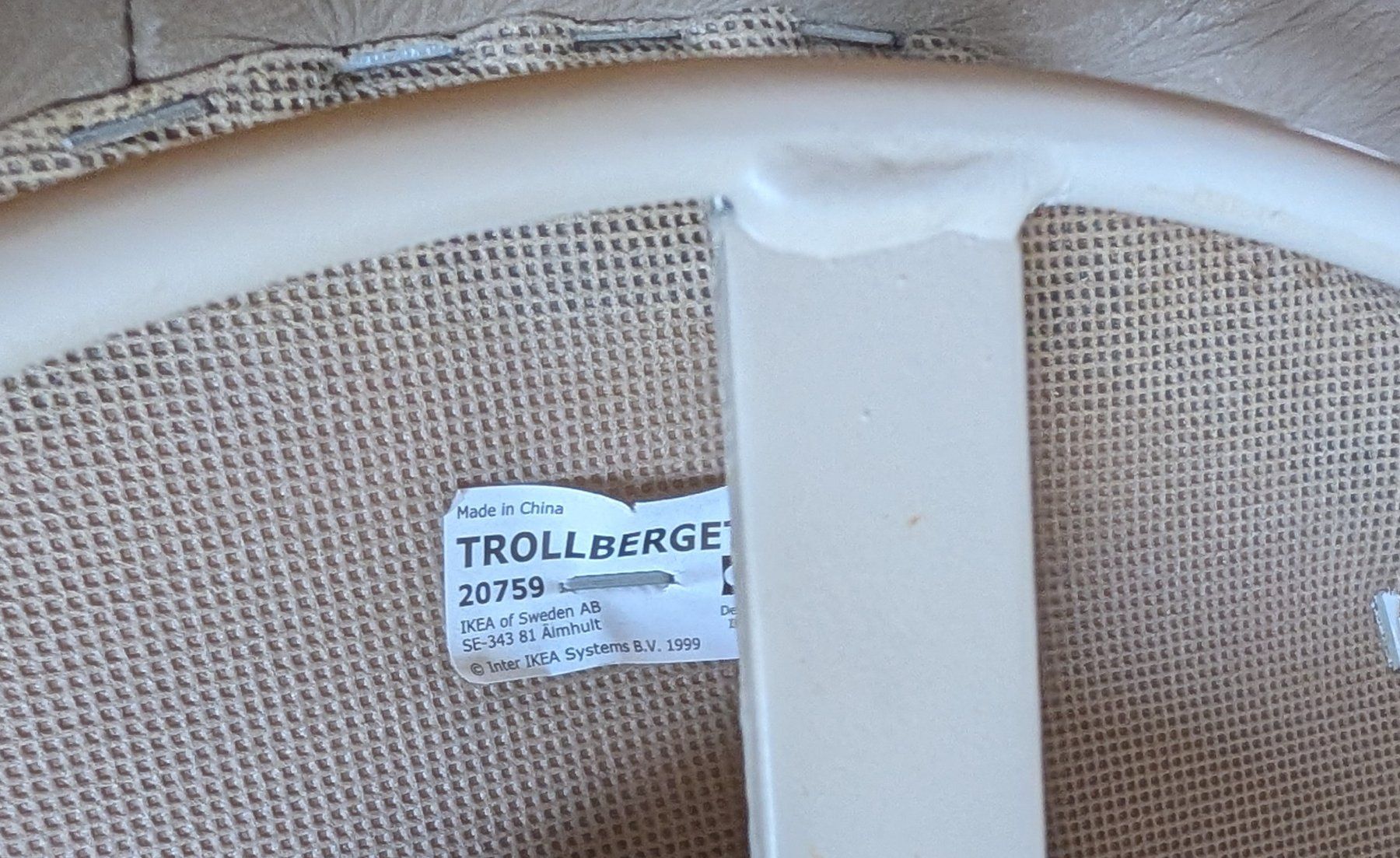 Ikea Sgabelli: Ikea Hocker Trollberget beige grau höhenverstellbar – Usato da Olten venduto da elj_6czv 3