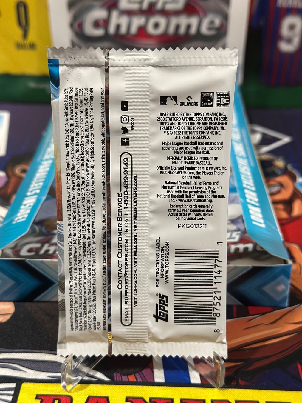 Topps Sammelbilder & Trading cards: ⚾️ Topps Chrome Baseball 2022 Hobby  Pack – – Neu und originalverpackt aus Oensingen von chilli63 2