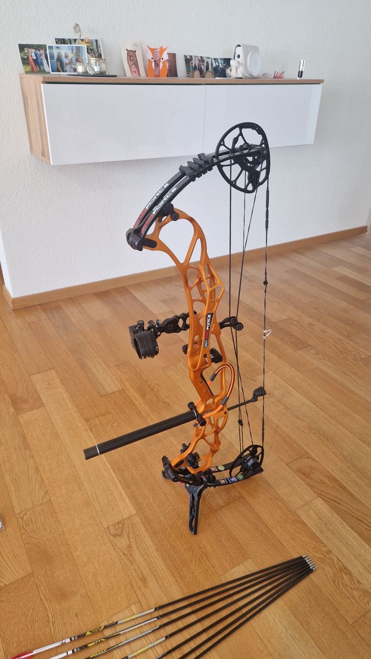 Hoyt Tiro con l'arco: Hoyt ProForce 2018 mit Axcel Visier – Usato da Mörschwil venduto da wilderness_97