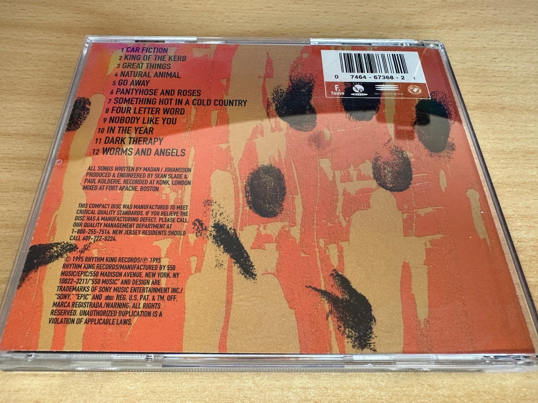 CD: Echobelly – On – Usato da Rikon im Tösstal venduto da Alpenmutz 1
