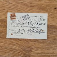 Nachnahme Zürich 1929 Refusé