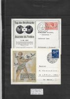 2 TB Karten mit PJ Frank. 1937 + 1944 Kat: CHF 103.-
