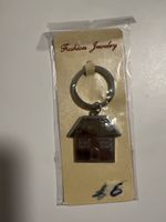 House Keyring Silver Colored Metal New In Packaging