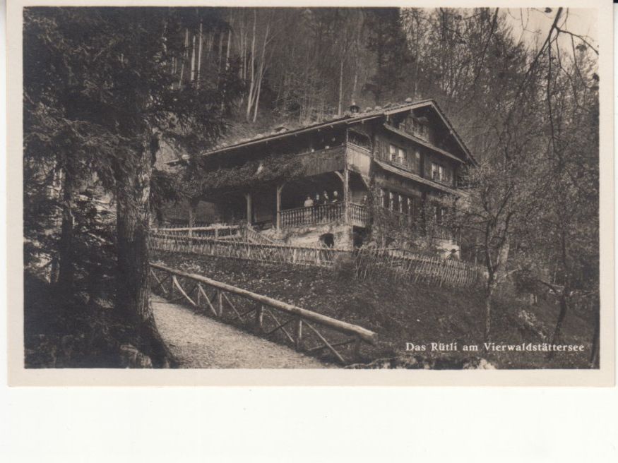 Ansichtskarten: Rütli ca. 1930 – Gebraucht aus Bürglen TG von StampGraf