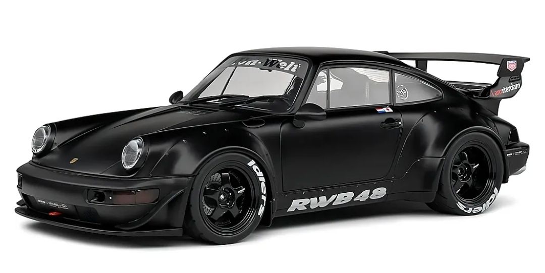 Porsche Modellini d'auto: Solido Modell RWB Bodykit Darth Vader – Nuovo e nell'imballaggio originale da Oftringen venduto da sweden03 6