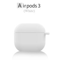 Airpods 3 (2021) Coque de Protection anti choc Blanc