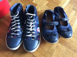 Lot de 2 chaussures Geox: Baskets + ballerine - pointure 33